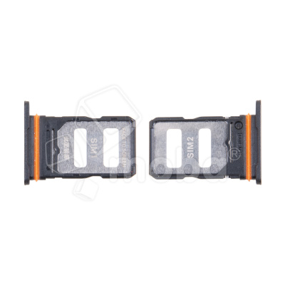 Держатель SIM для Xiaomi Poco X7 Pro (2412DPC0AG) Черный