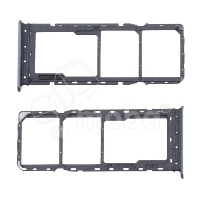 Держатель SIM для Realme C65 4G (RMX3910) Черный