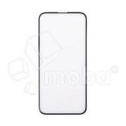 Защитное стекло "Премиум" для iPhone 15 Pro Черный (Закалённое+, полное покрытие)