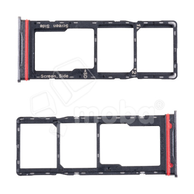 Держатель SIM для Infinix Hot 60i 4G (X6728) Серебро