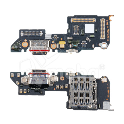 Шлейф для OPPO Reno 14 (CPH2737) плата системный разъем/разъем SIM/микрофон - Премиум