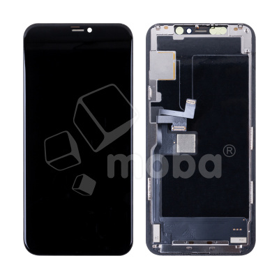 Дисплей для iPhone 11 Pro (A2215) в сборе с тачскрином Черный - (Hard OLED) Стандарт