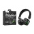 Беспроводные наушники Bluetooth Hoco W72 (накладные, с зеркальным покрытием) Черный
