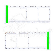 Держатель SIM для Tecno Spark 20 (KJ5) Белый