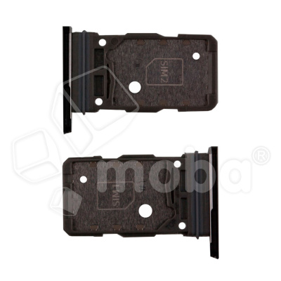 Держатель SIM для Samsung Galaxy S21+ (G996B) Черный