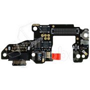 Шлейф для Huawei P30 (ELE-L29) плата на системный разъем/микрофон