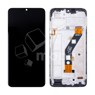 Дисплей для Tecno Spark 10C (KI5m) модуль с рамкой Черный - OR