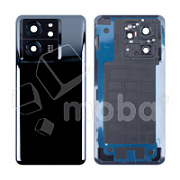 Задняя крышка для Xiaomi 13T/13T Pro (2306EPN60G/23078PND5G) Черный - Премиум