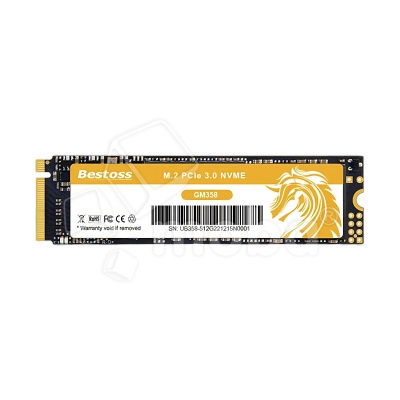 Внутренний SSD накопитель Bestoss GM328 1TB (PCI-E 3.0, M.2 2280 NVMe, NAND 3D TLC)