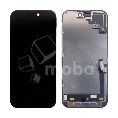 Дисплей для iPhone 16 (A3287) в сборе с тачскрином Черный - OR (SP) (с верификацией “Новая запчасть”)
