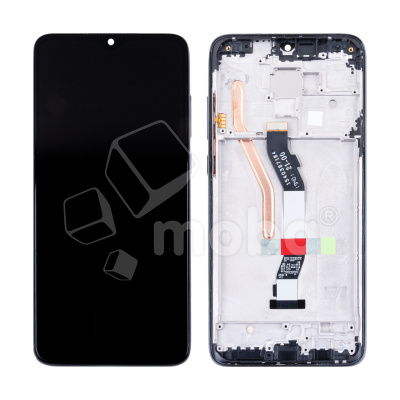 Дисплей для Xiaomi Redmi Note 8 Pro (M1906G7T/M1906G7G) модуль с рамкой Черный - OR