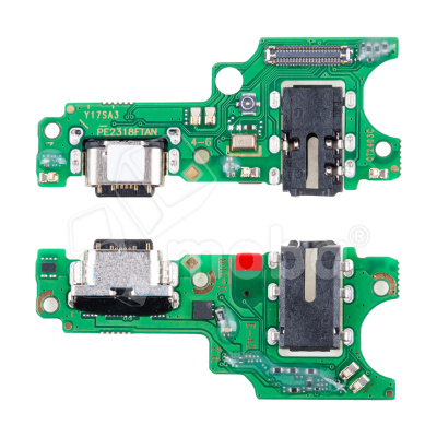 Шлейф для Vivo Y28 4G (V2352) плата на системный разъем/разъем гарнитуры/микрофон