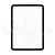 Стекло для переклейки iPad Air 6/7 11" 2024/2025 (A2902/A2903/A3267) с OCA пленкой Черный - OR (Mitsubishi)