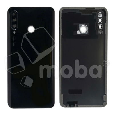 Задняя крышка для Huawei P30 Lite (MAR-LX1M) (24MP) Черный - Премиум