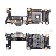 Шлейф для OnePlus 13 (CPH2653) плата системный разъем/разъем SIM/микрофон - Премиум