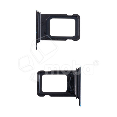 Держатель SIM для iPhone 14 Pro/14 Pro Max (2 Sim) (A2891/A2895) Черный