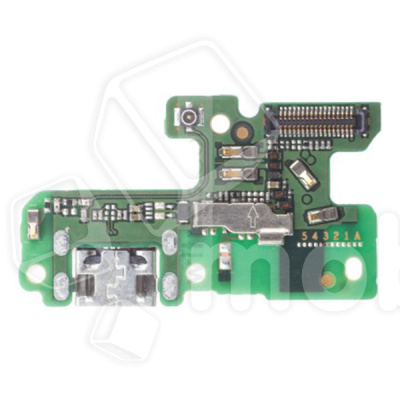 Шлейф для Huawei Honor 8 Lite (PRA-TL10) плата на системный разъем/микрофон