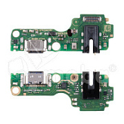 Шлейф для Tecno Spark 30C 4G (KL5n) плата на системный разъем/разъем гарнитуры/микрофон
