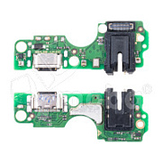 Шлейф для Tecno Spark Go 2023 (BF7) плата на системный разъем/разъем гарнитуры/микрофон - Премиум