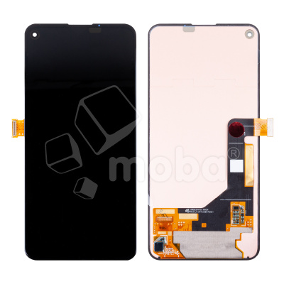 Дисплей для Google Pixel 5a (G1F8F/G4S1M) в сборе с тачскрином Черный - OR