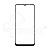 Стекло для переклейки Samsung Galaxy M12 (M127F) в сборе с OCA пленкой Черный - OR (Mitsubishi)