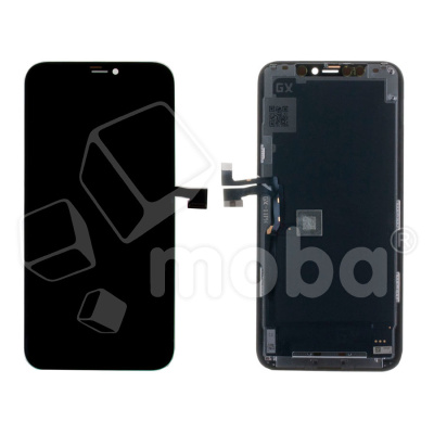 Дисплей для iPhone 11 Pro (A2215) в сборе с тачскрином Черный - (Hard OLED, Full HD) (площадка под IC)