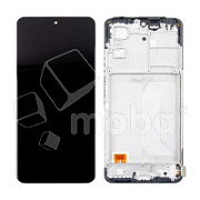 Дисплей для Xiaomi Poco X5 5G/Redmi Note 12 5G (22111317PG/22111317I) модуль с рамкой Черный - (OLED)