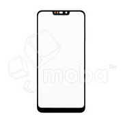 Стекло для переклейки Huawei Honor 8С/Asus ZB633KL в сборе с OCA пленкой Черный - OR (Mitsubishi)